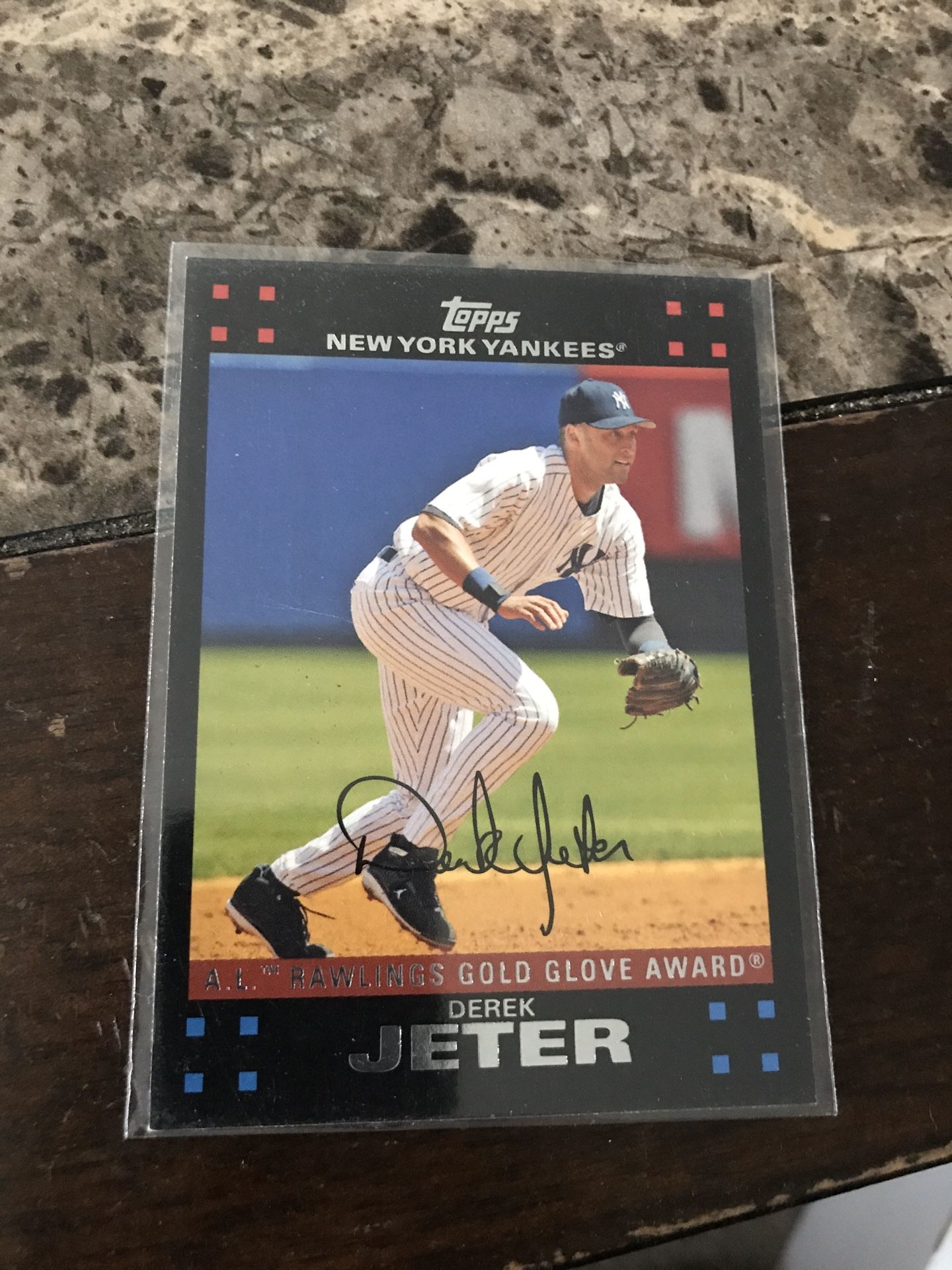 Derek Jeter baseball card