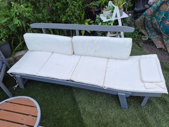 OUtdoor Lounger/Bench - 2 WIDE Chairs