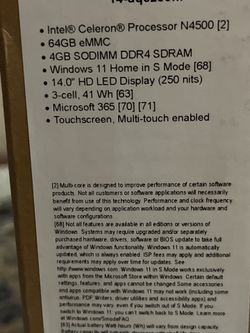 Brand New Laptop (touch Screen)