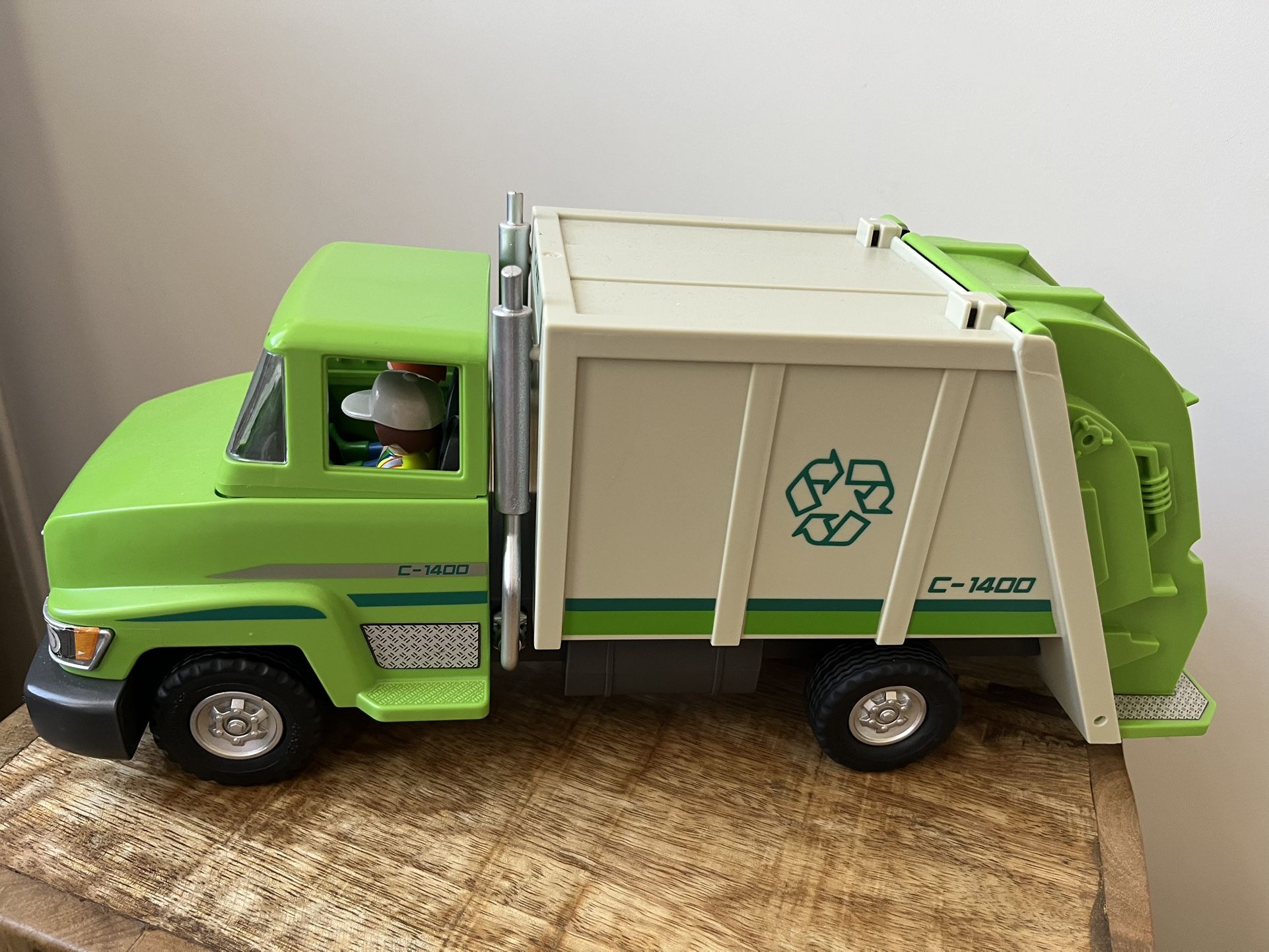Plymobil Garbage Truck Toy