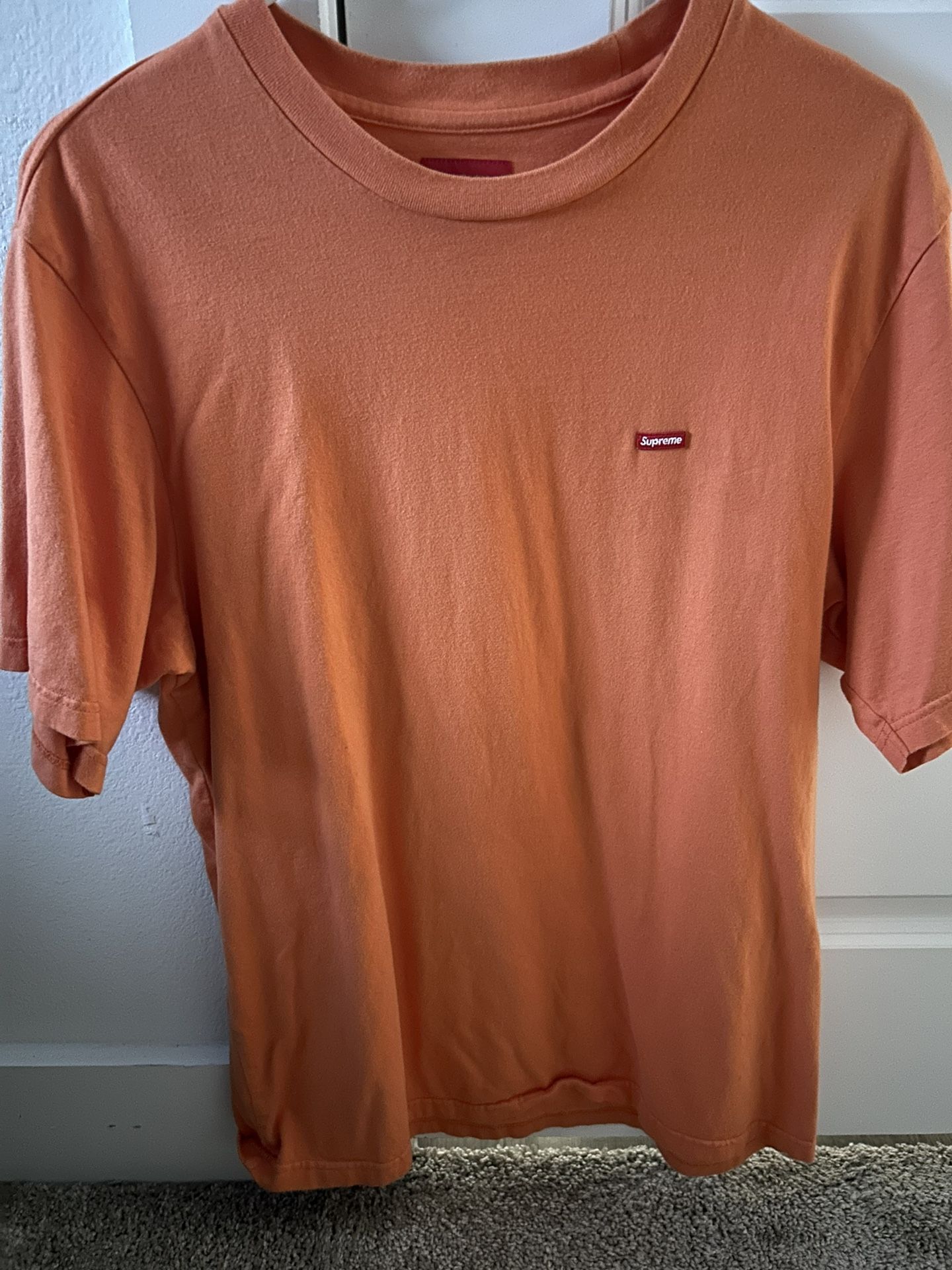 Orange Supreme Shirt 