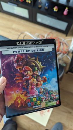 The Super Mario Bros Movie 4k, Blu-ray No Digital Code 