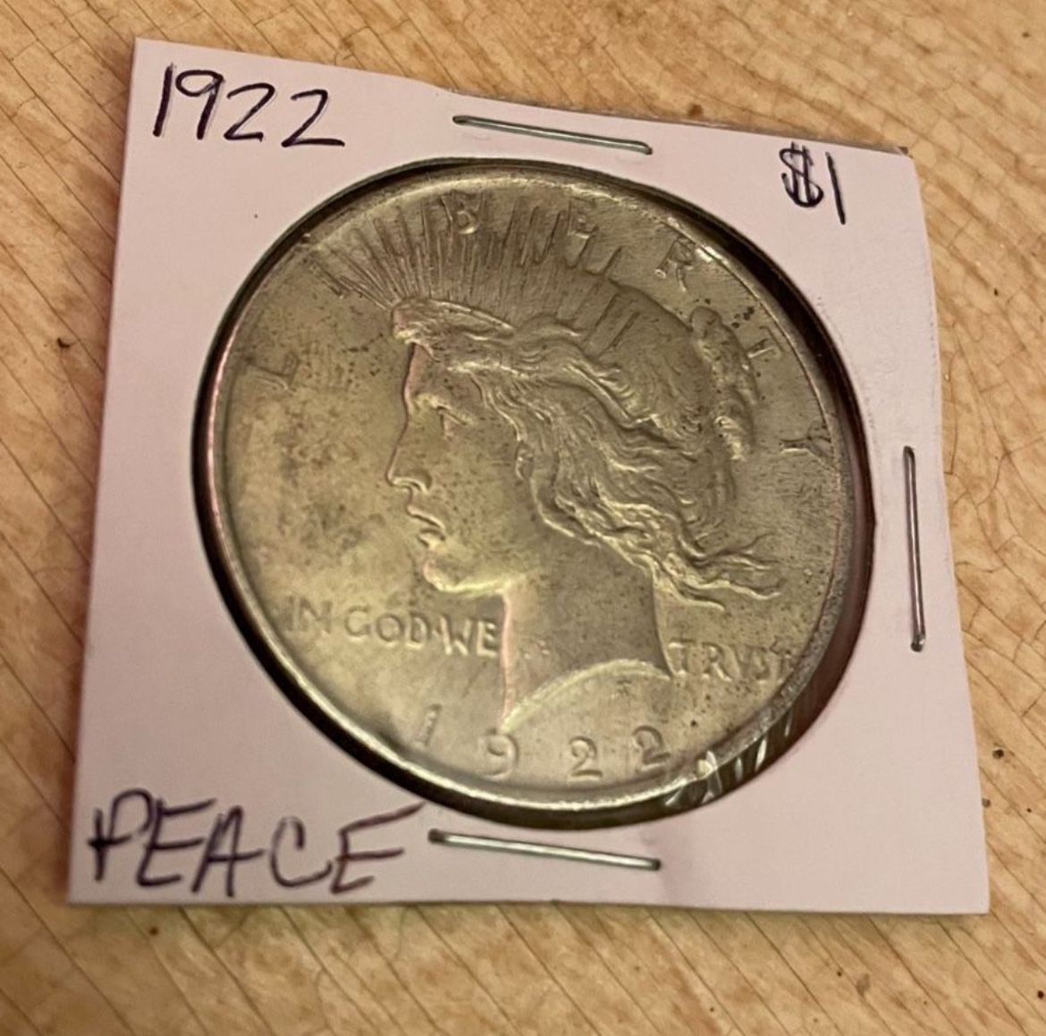 1922 Peace Dollar 