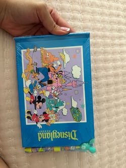 Disneyland autograph books with pen