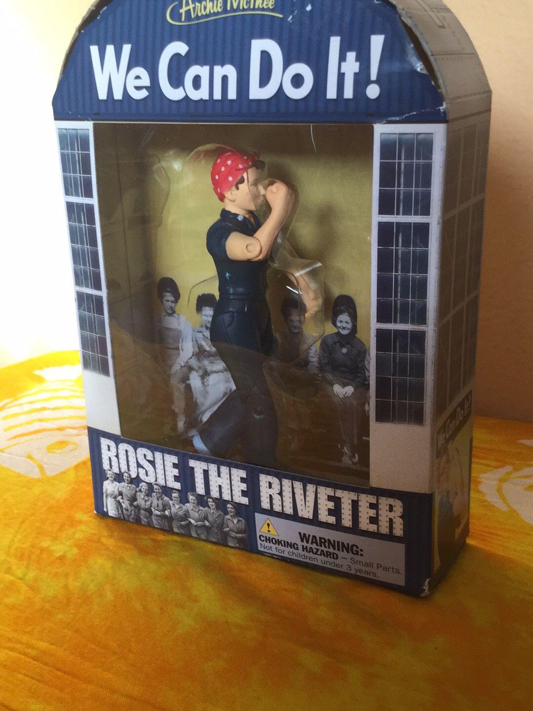 Archie McPhee Rosie the Riveter figure