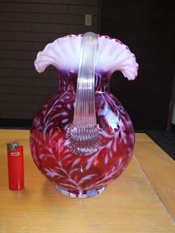 Vintage Fenton pitcher