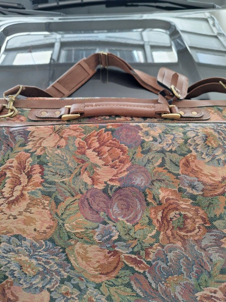 Floral Wardrobe Carry-On Luggage