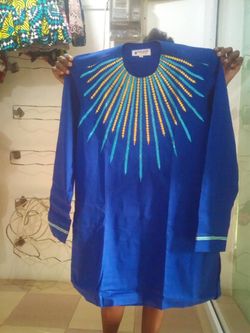 Men's African wear pant and top - large size