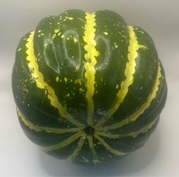 Green/Yellow Pumpkin Halloween Decor