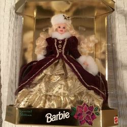 1996 Holiday Barbie . Perfect Condition
