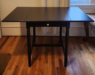 Black Folding Table