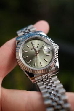 Custom Seiko Mod Datejust Style Watch