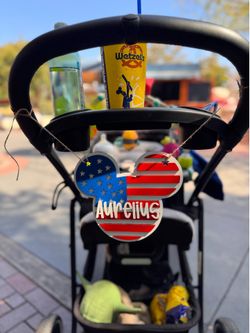 Disney Inspired Military / Patriotic Stroller Plaques