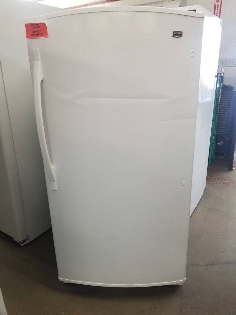 14 cubic ft maytag upright frost free freezer