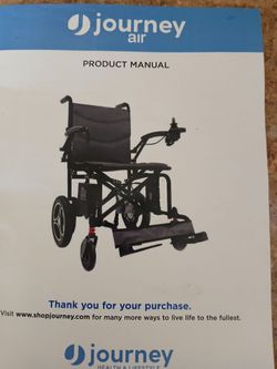 Journey Air Mobility Chair