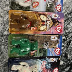 Beanie Baby Ronald Mcdonald House Set Of Four From 1999