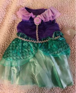 Baby Disney little mermaid Ariel costume dress