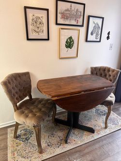Small table and 4 chairs