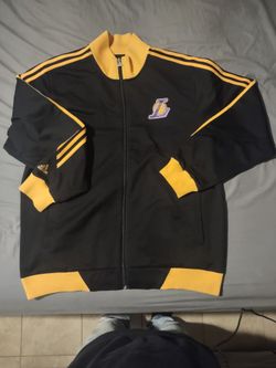 🏀🏆🏀MENS ADIDAS LOS ANGELES LAKERS JACKET 🏀🏆🏀