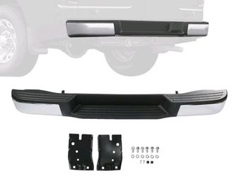 💝 Rear Bumper Assembly For 2012-2021 Nissan NV1500 NV2500 NV3500 W/ Sensors Chrome