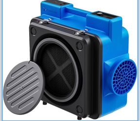 Air Scrubber 800 CFM with 4-Stage Filtration HEPA Negative Air Machine Heavy Duty, Stackable, Airborne Cleaner Scrubber for Industrial, Commercial and