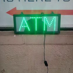 ATM Sign(Hanging)