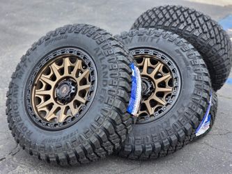 17" Basta RF2 wheels Jeep JL, JK Wrangler Gladiator Rubicon Rims Tires