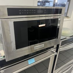 Kitchenaid 24” Built In Microwave Drawer Stainless Steel A