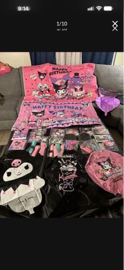 Kuromi party supplies
