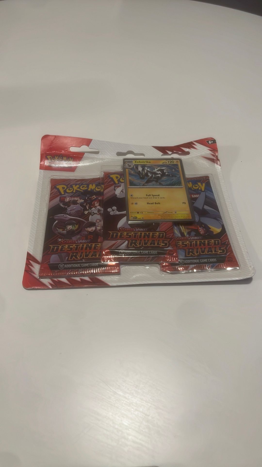 Pokemon TCG Destined Rivals 3 Pack Blister Promo