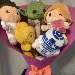 Valentines Star Wars Bouquet /Plush