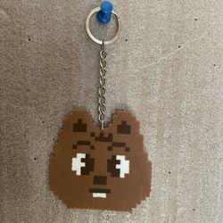 Perler Bead Keychain 