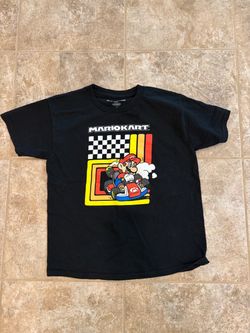 Mario Kart Graphic T-Shirt Kids Size Medium