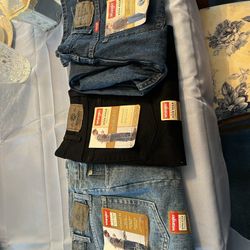 New wrangler jeans