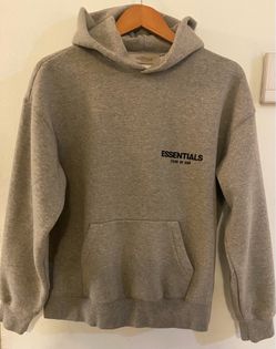 Fear of God Essential Gray Hoodie