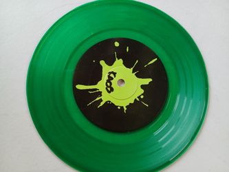 Hard Core Punkers ~ Society Gone Madd  limited Ed. Green vinyl record