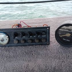 Tachometer And Switch Panel 