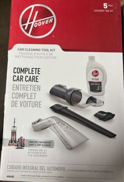 Hoover CleanSlate Auto Kit, 5-piece Car Cleaning Tool Kit
