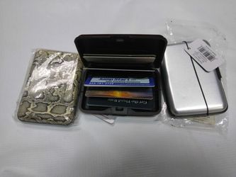 Aluminum wallet hard case
