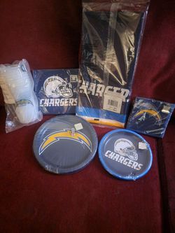 LOS ANGELES CHARGERS (Party Supplies)