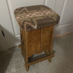 Rustic/Country Wooden Stool