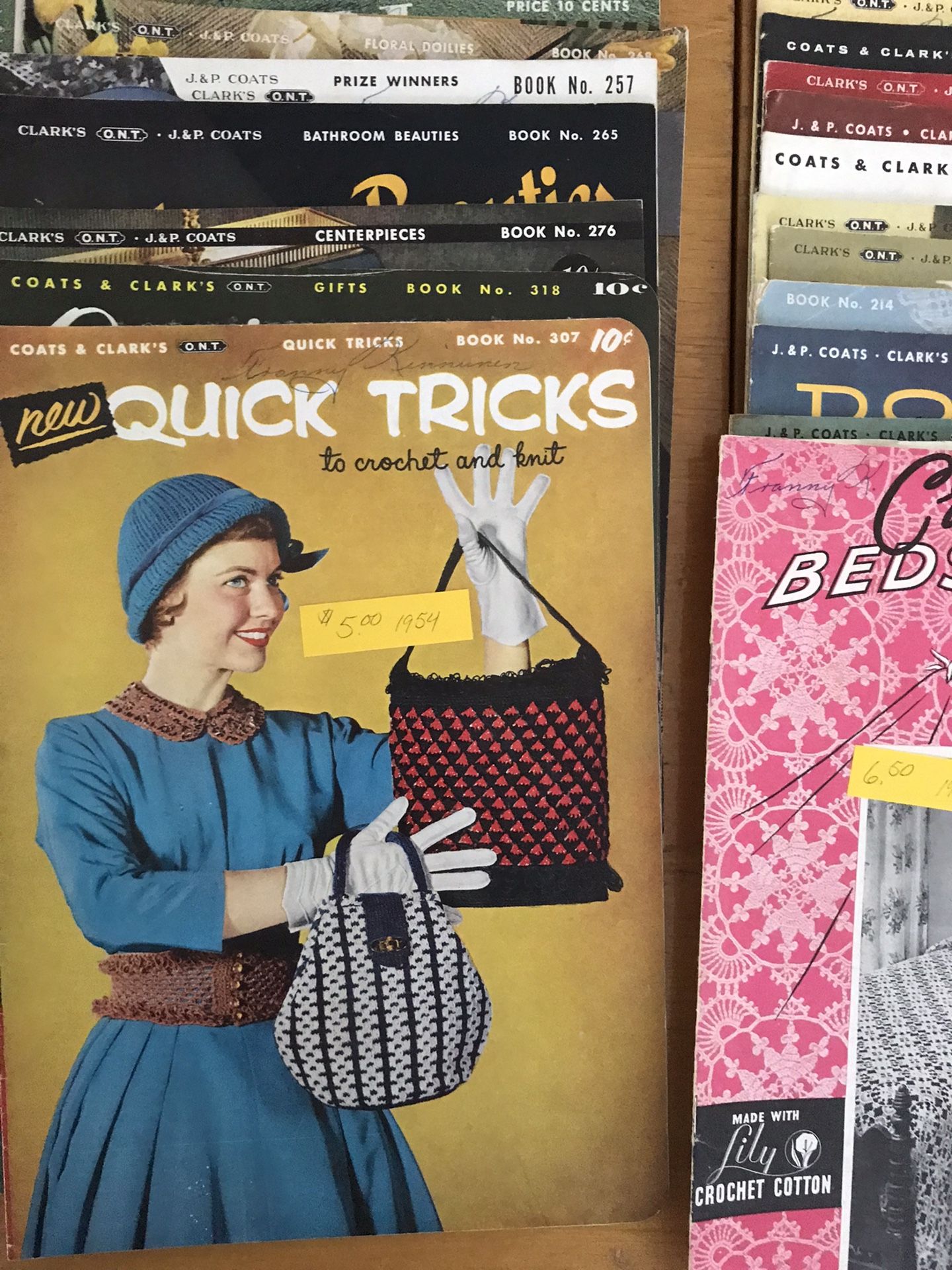87 Vintage crochet Books From Early 40’s to 50’sq