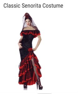 Spanish Senorita Halloween costume