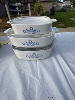 Glass Corning ware