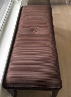 Beautiful dark brown bench