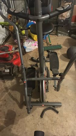 Stationary bike and elliptical