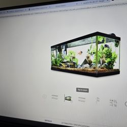 Aqueon Standard Open Glass Aquarium  40 Gallons