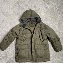 Green Gap Winter Coat/jacket/parka Kids Size XL/12 