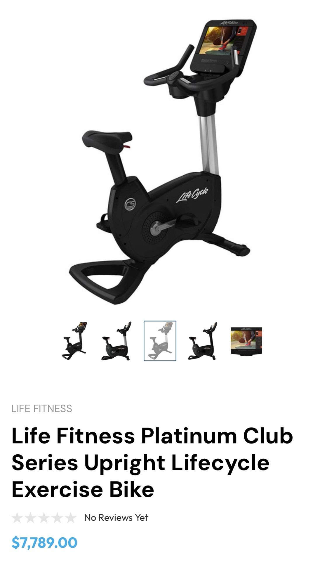 Life Fitness Lifecycle Exercise Bike