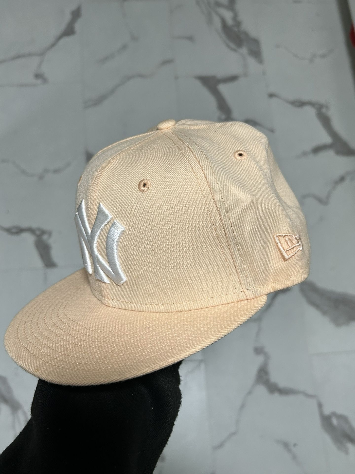 Hat club Exclusive Tan New York Yankees World Series Patch